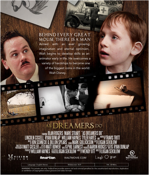 As Dreamers Do: Laugh-O-Gram Edition DVD